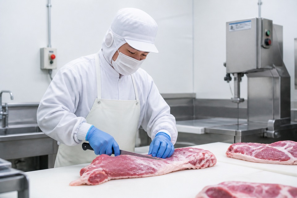 （契）食肉処理及び食肉加工の職場イメージ