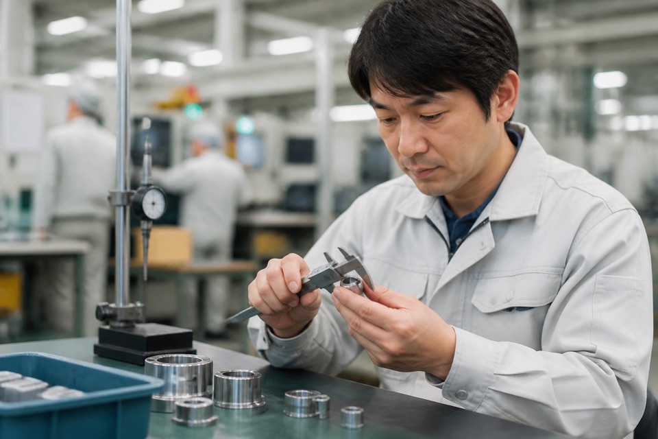 生コンクリートの品質管理の職場イメージ