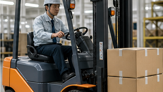 フォークリフトの職場イメージ