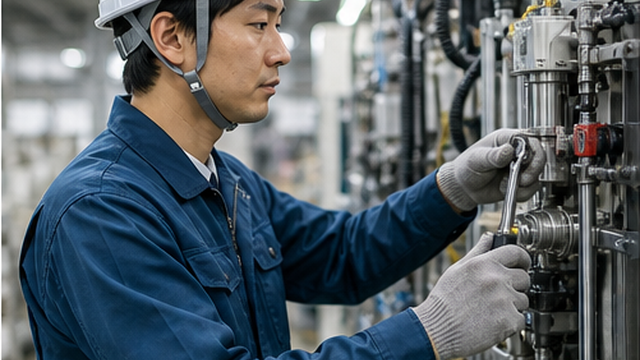 設備保全の職場イメージ