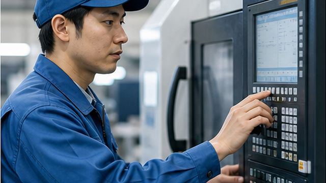 機械オペレーターの職場イメージ