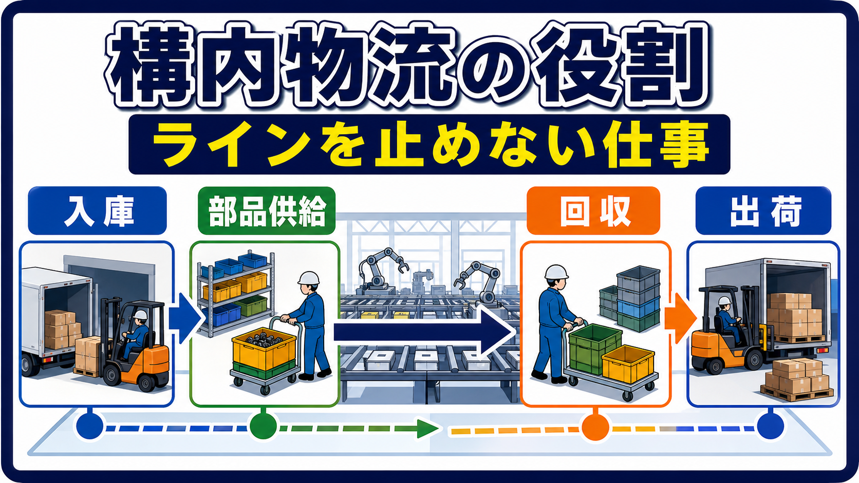 第1章｜構内物流・部品供給求人はラインを支える仕事として見るの要点を整理した本文中の要約画像