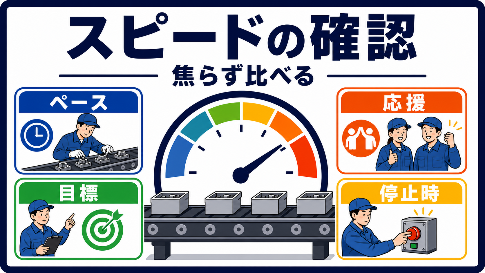 第3章｜作業スピードはペース・目標・応援体制で確認するの要点を整理した本文中の要約画像