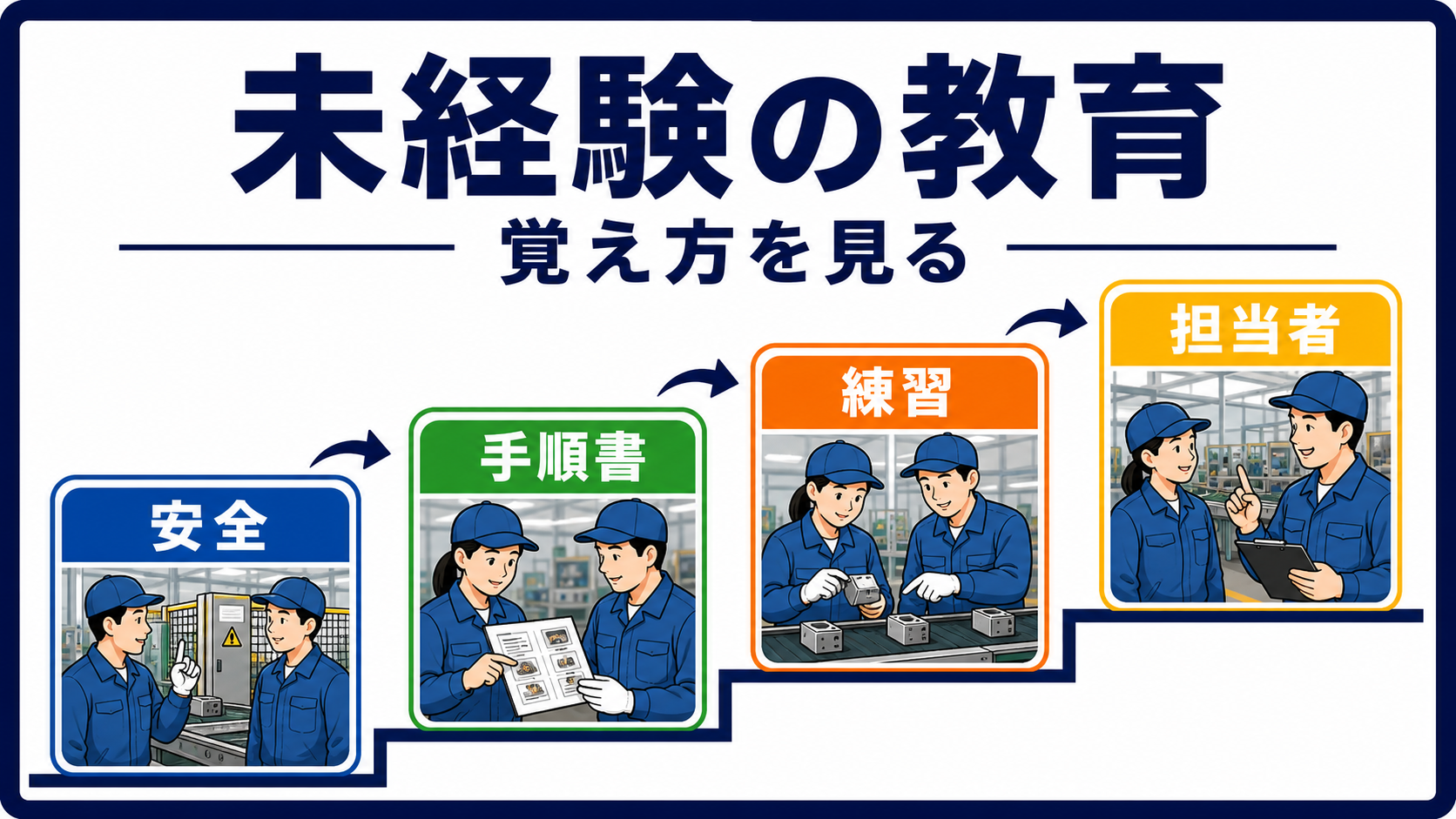 第4章｜未経験者は教育体制と独り立ちまでの流れを見るの要点を整理した本文中の要約画像