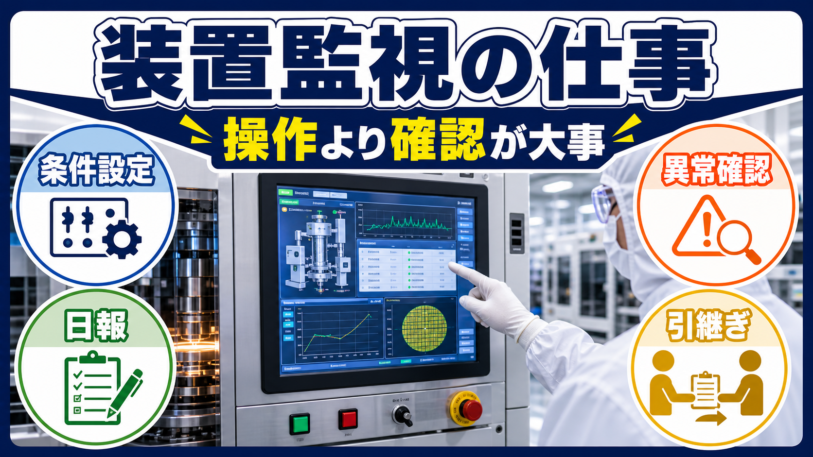 第2章｜装置オペレーターの仕事内容を読み解く要点を整理した本文中の要約画像