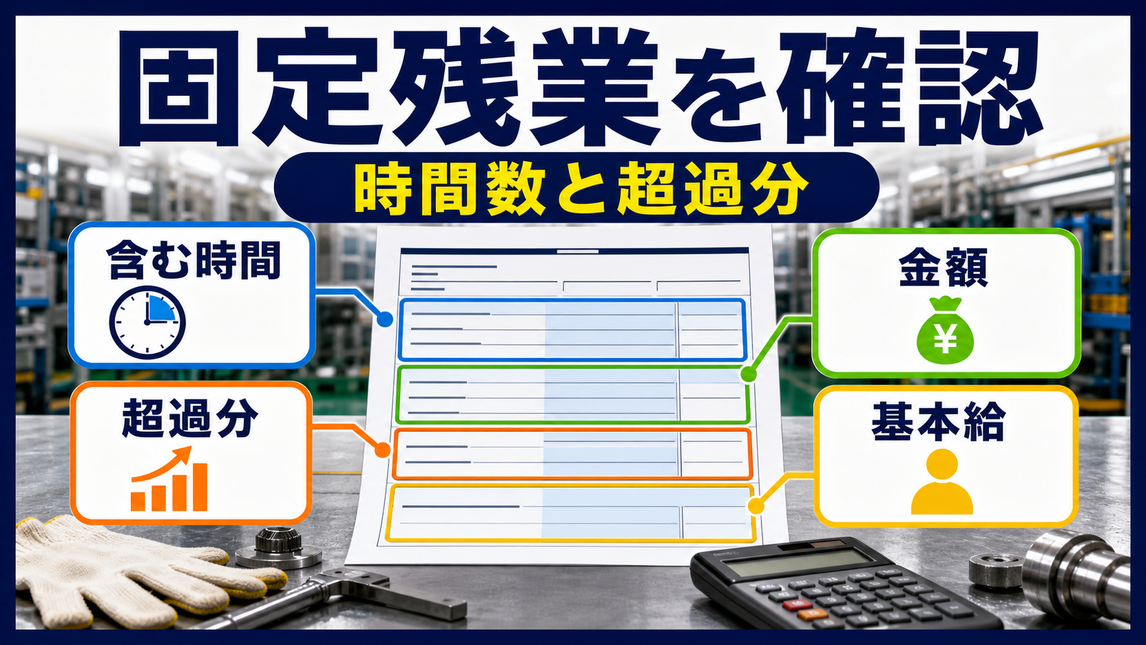 第3章｜固定残業代・みなし残業の条件を確認するの要点を整理した本文中の要約画像